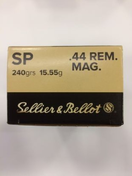 S&B CARICHE CAL 44MAG GR 240