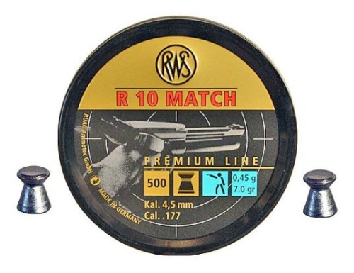 RWS PALLINI DIABOLO R10 MATCH 4,5MM