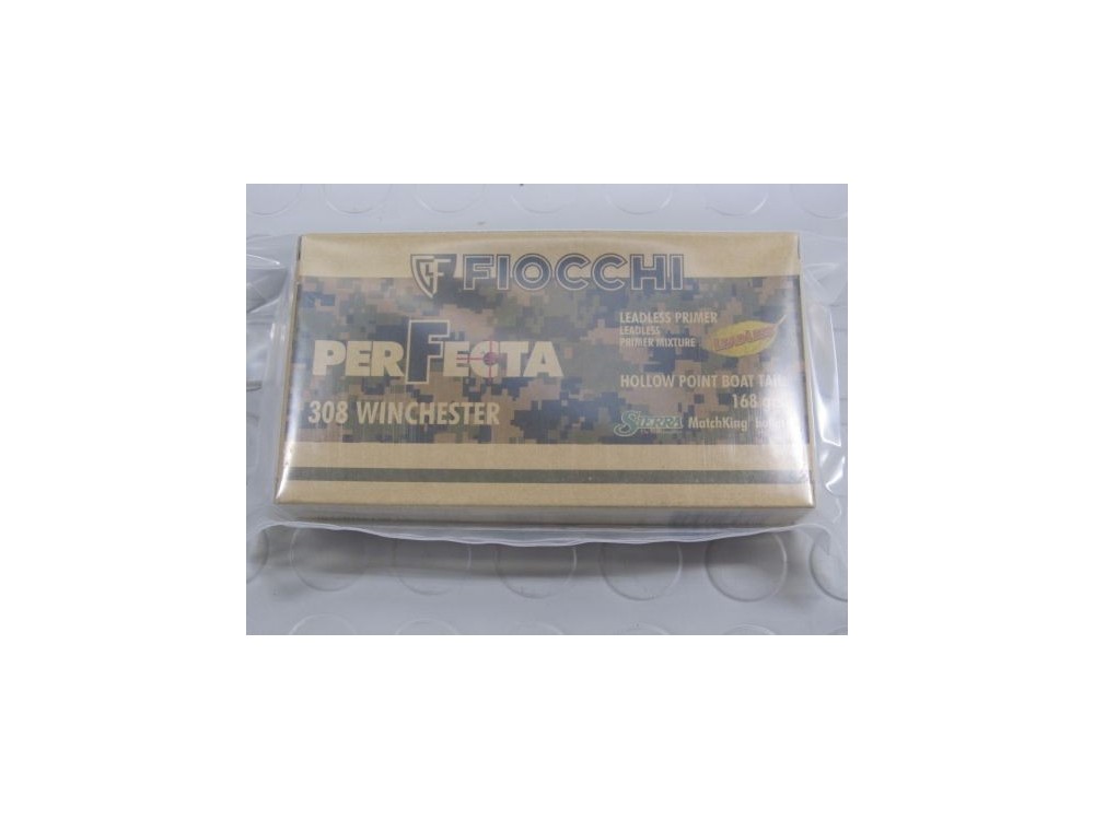 FIOCCHI CARICHE 308 WIN 168 GR