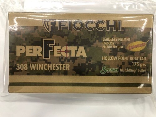 FIOCCHI CARICHE 308 WIN 175 GR