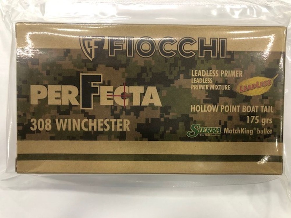 FIOCCHI CARICHE 308 WIN 175 GR