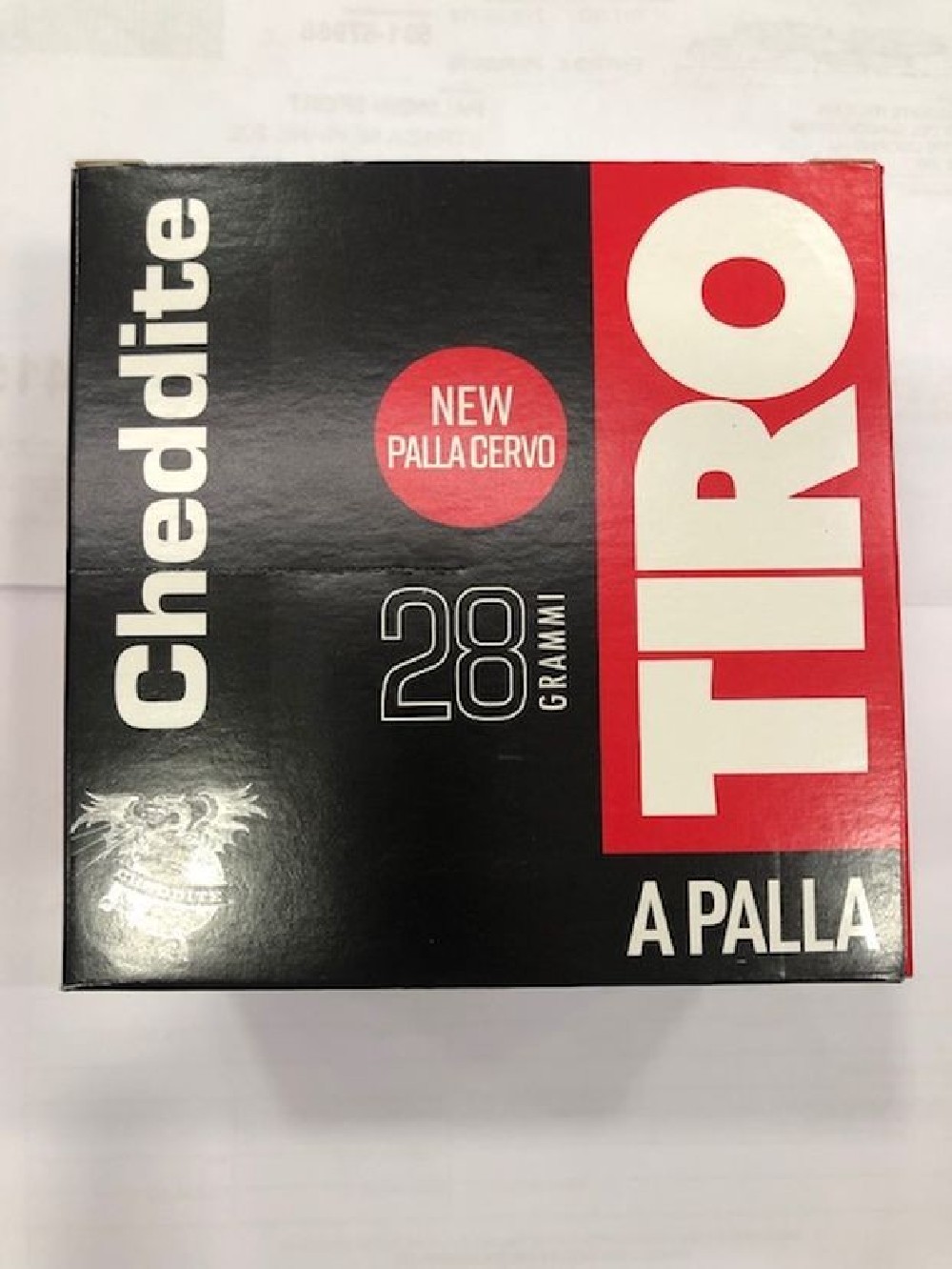 CHEDDITE CARTUCCE TIRO PALLA C12