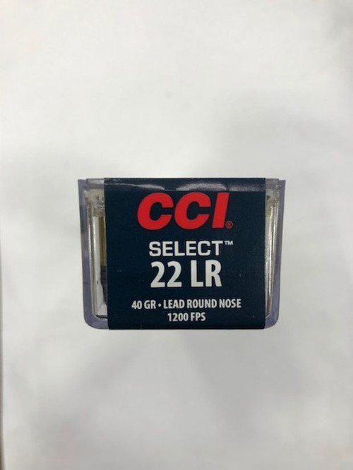 CCI CARICHE 22 LR SELECT 40 GR CP