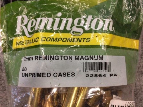 REMINGTON BOSSOLI CAL 7MM REM MAG