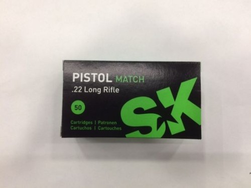 SK CARICHE 22 LR PISTOL MATCH