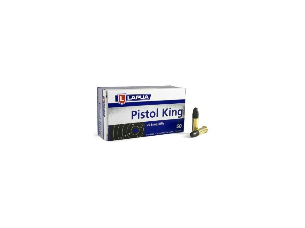 LAPUA CARICHE CAL 22LR PISTOL KING