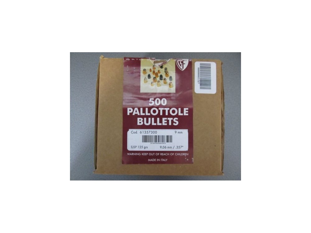 FIOCCHI PALLE BLIND 38/357 125GR