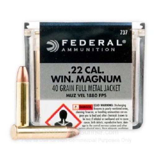 FEDERAL CARICHE 22 WIN MAGNUM