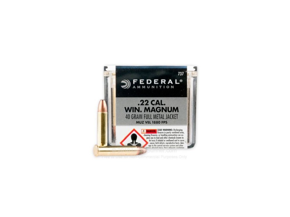 FEDERAL CARICHE 22 WIN MAGNUM