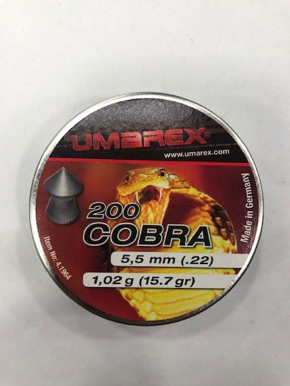 UMAREX PALLINI COBRA PUNTA 5,5 MM