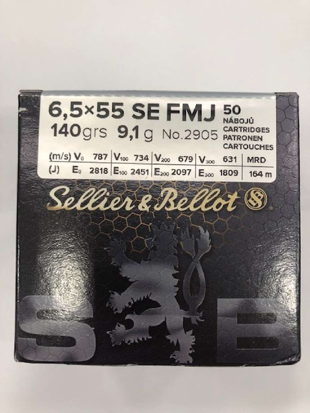 S&B CARICHE CAL 6,5X55 SE GR 140