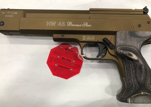 WEIHRAUCH PISTOLA LIB V 4,5 HW45