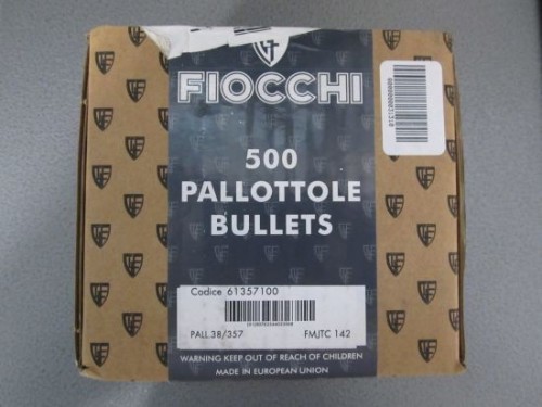 FIOCCHI PALLE BLINDATE 38/357 142GR