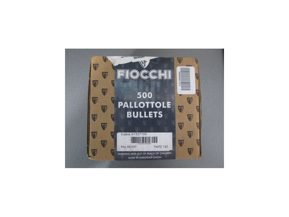FIOCCHI PALLE BLINDATE 38/357 142GR