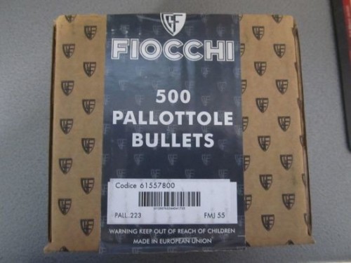 FIOCCHI PALLE BLIND 223 REM 55GN