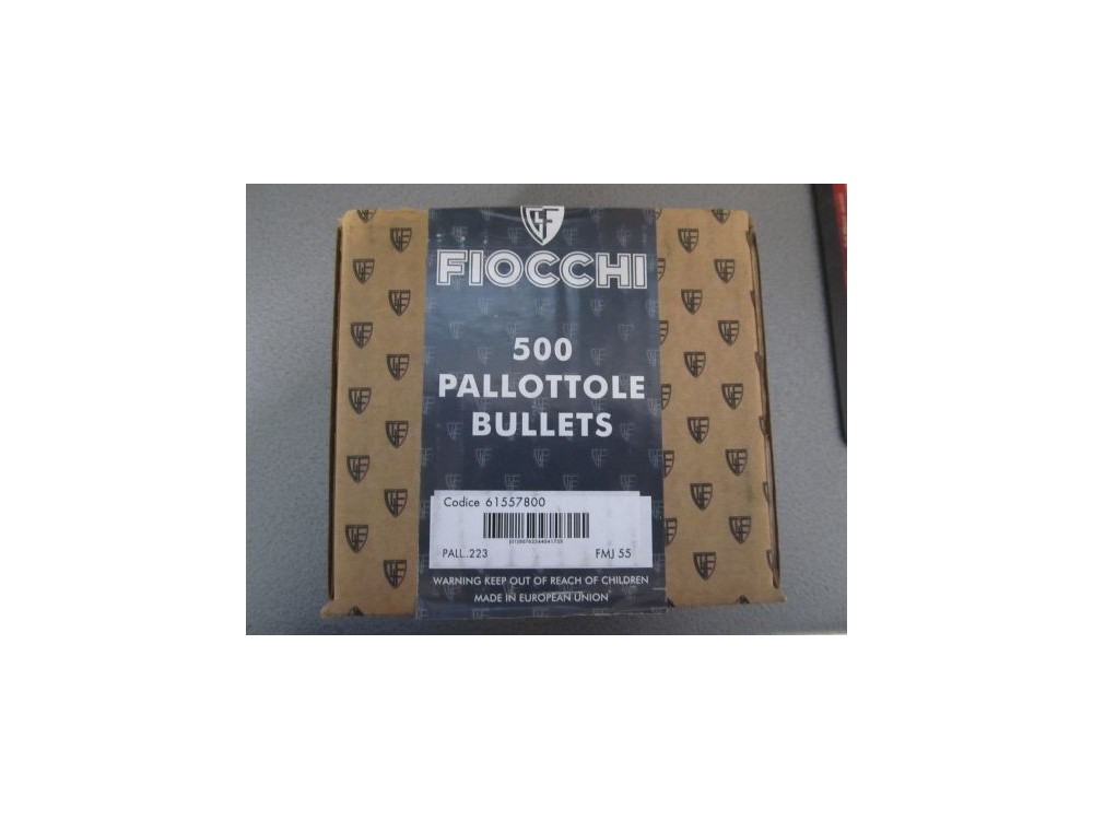 FIOCCHI PALLE BLIND 223 REM 55GN