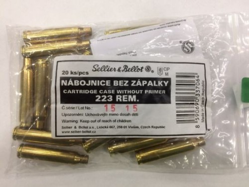S&B BOSSOLI 223 REM QT 20 PZ