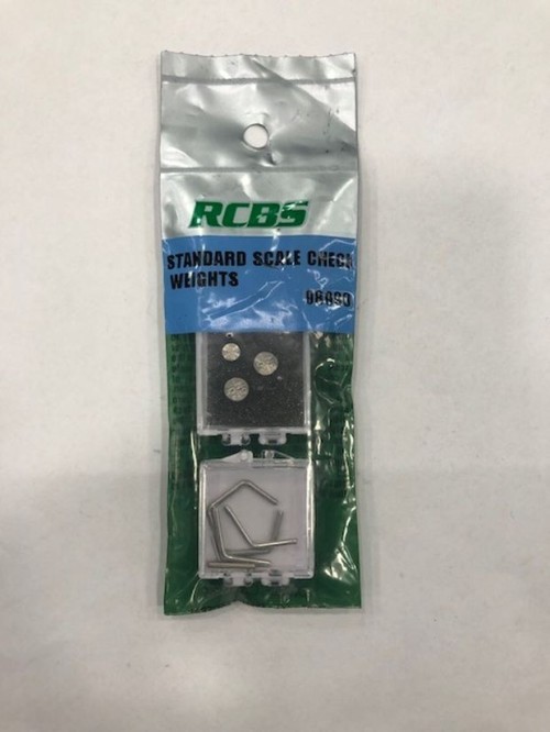 RCBS STANDARD SCALE WEIGHTS CHECK
