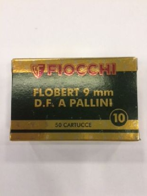 FIOCCHI CARTUCCE FLOBERT 9 PB 10