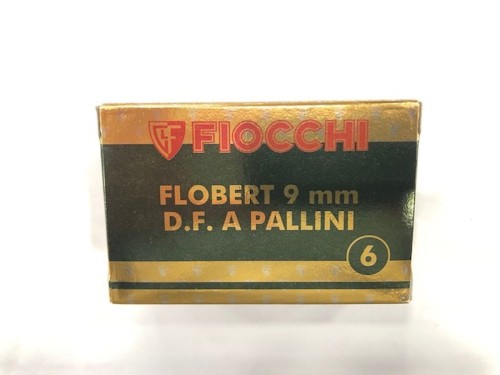 FIOCCHI CARTUCCE FLOBERT 9 PB 6