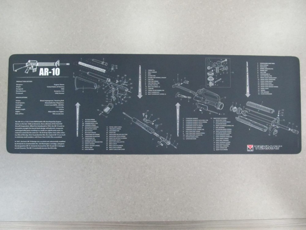 TEKMAT TAPPETINO DA BANCO AR-10