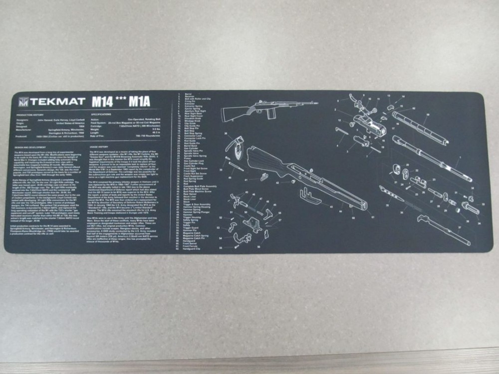 TEKMAT TAPPETINO DA BANCO M 14 M1A