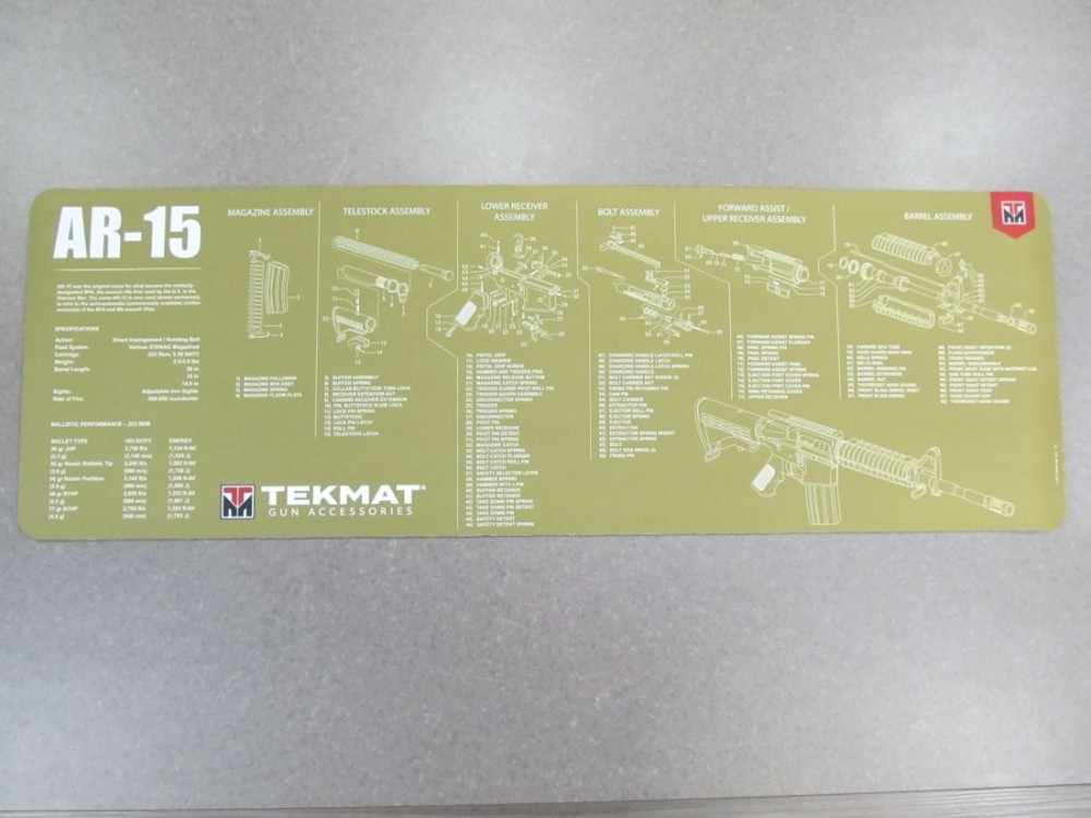 TEKMAT TAPPETINO DA BANCO AR15