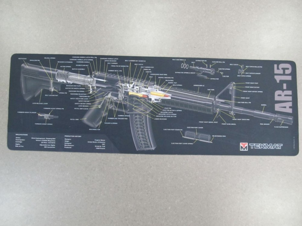 TEKMAT TAPPETINO DA BANCO AR15CUT