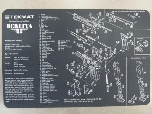 TEKMAT TAPPETINO DA BANCO BER 92
