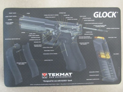 TEKMAT TAPPETINO DA BANCO GLOCK CUT