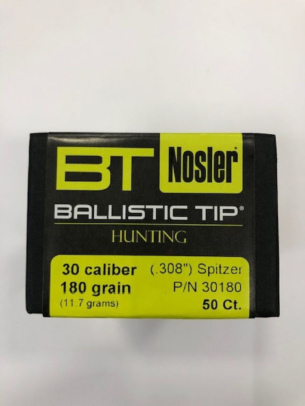 NOSLER BALLISTIC TIP 30 GR 180 QT50