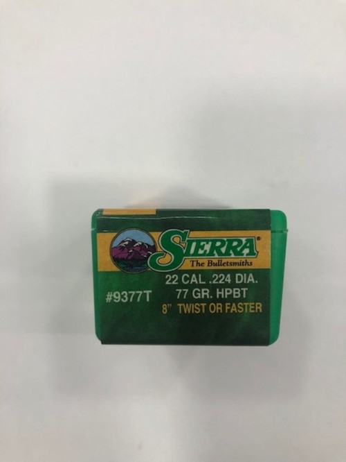 SIERRA PALLE CAL 22 GR 77 QT 50
