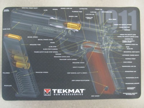 TEKMAT TAPPETINO DA BANCO 1911CUT