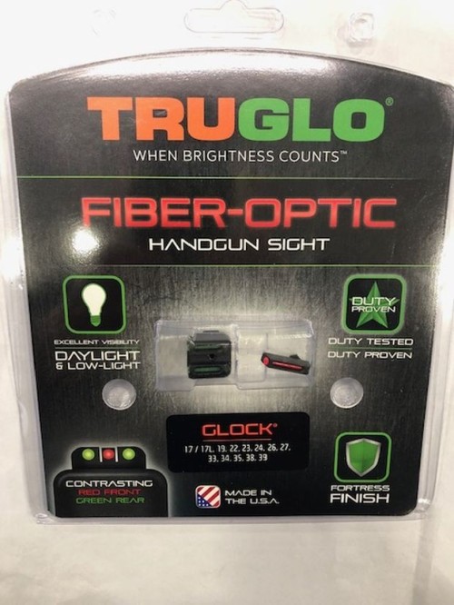 TRUGLO SET TACCA MIRA GLOCK 17 35