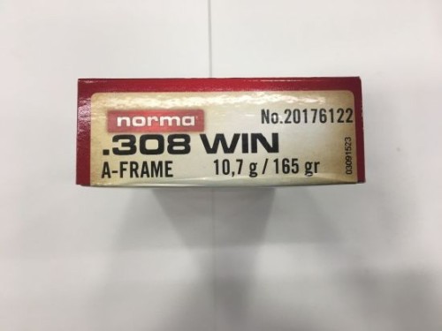NORMA CARICHE 308 WIN 165 GR
