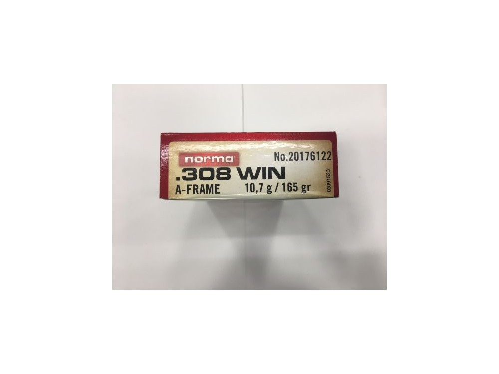 NORMA CARICHE 308 WIN 165 GR