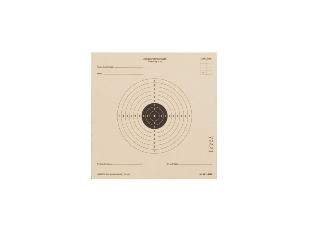 UMAREX BERSAGLIO P10 CM 14X14