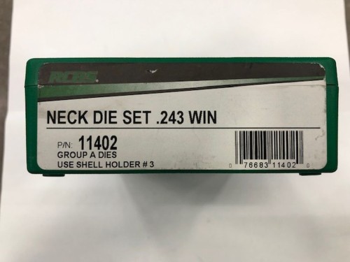 RCBS NECK DIE SET 243 WIN