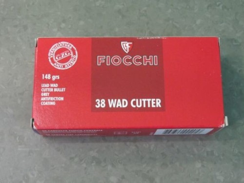 FIOCCHI CARICHE 38 SPL LWC 148 GR