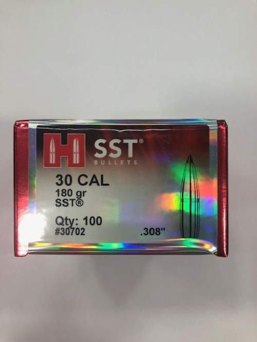 HORNADY PALLE CAL30 SST 180 GR