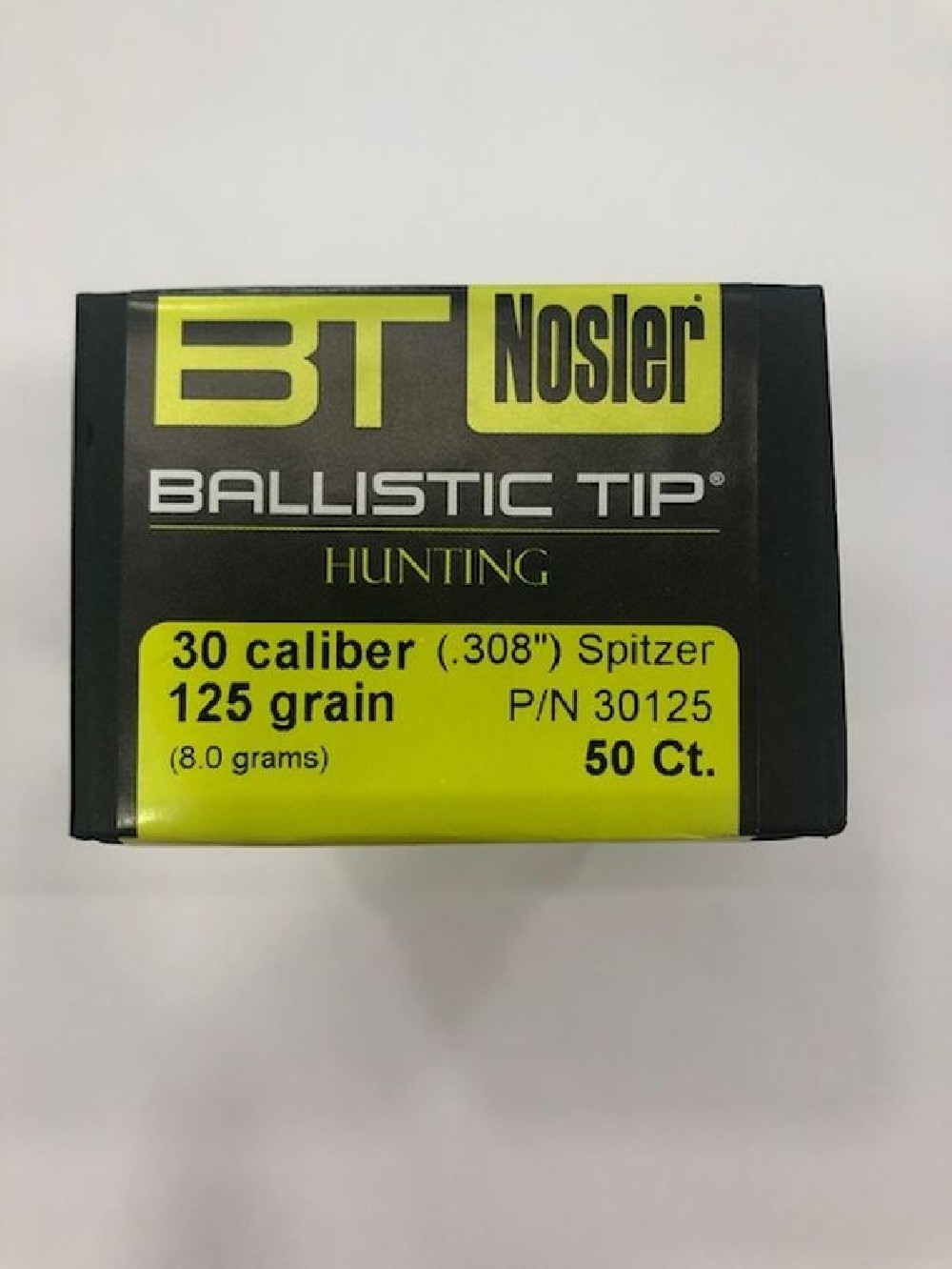 NOSLER B TIP PALLE C 30 GR 125 QT50
