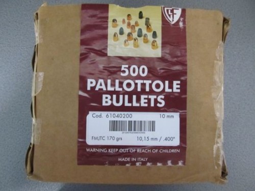FIOCCHI PALLE BLINDATE 40SW 170GR
