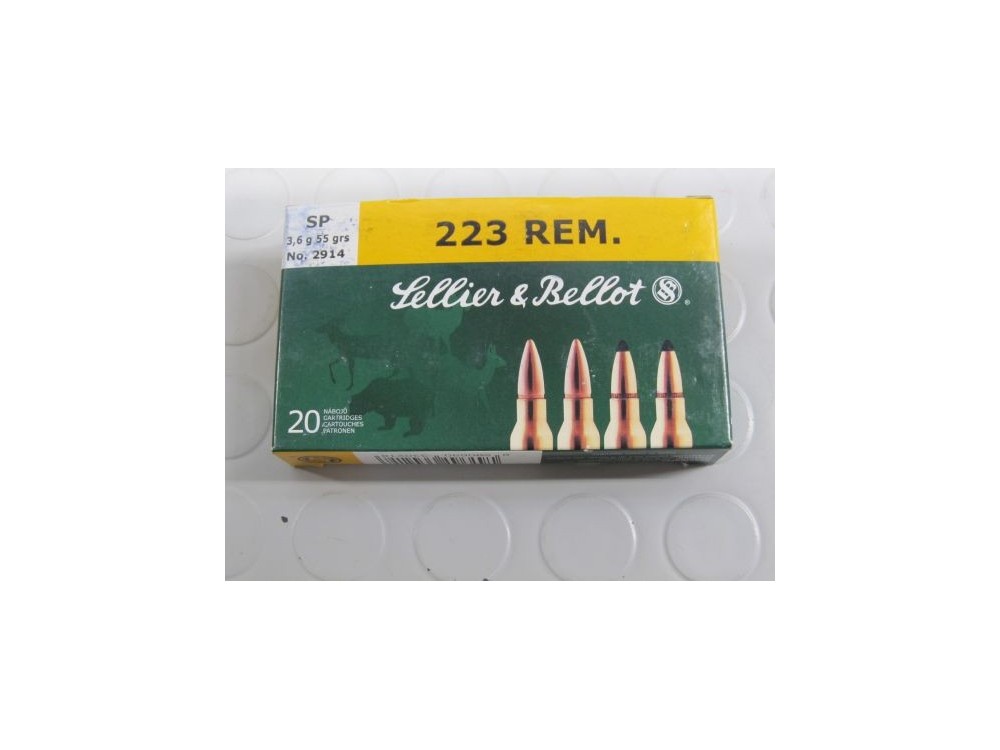 S&B CARICHE CAL 223 REM 55 GR
