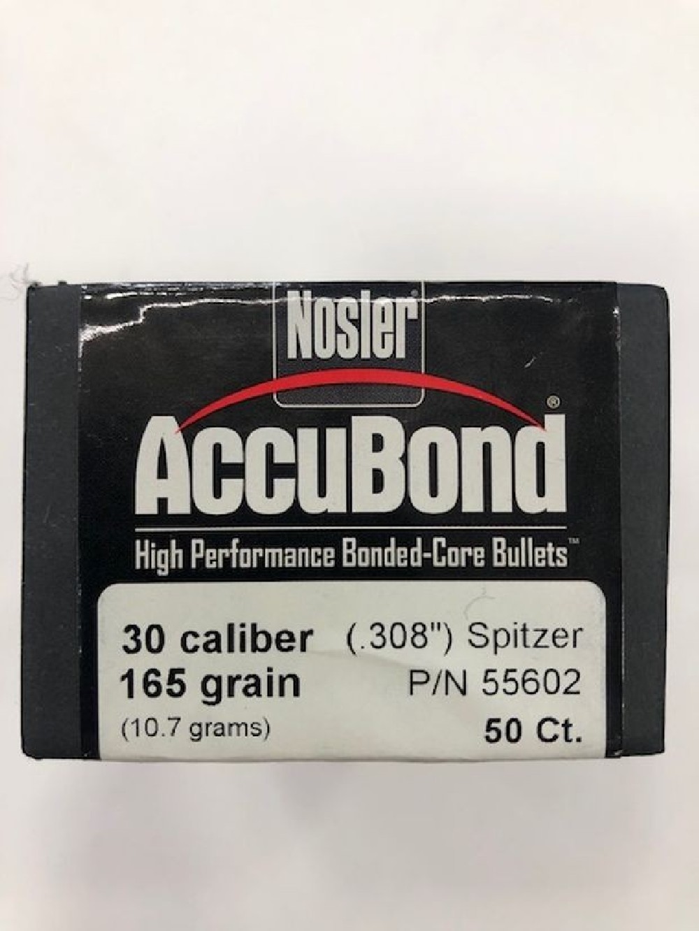 NOSLER ACCUBOND PALLE CAL 30 GR 165