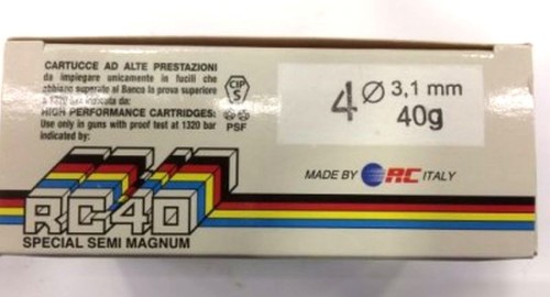 RC12 CARTUCCE RC40 C 12 PB 4
