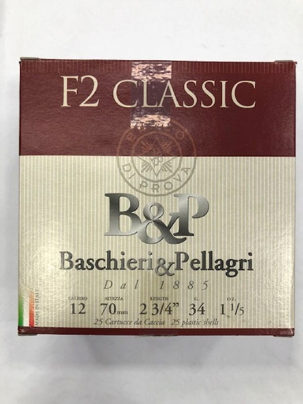 BASCHIERI CARTUCCE F2 CLASSIC C12