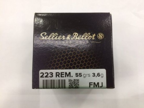 S&B CARICHE 223 REM 55 GR SC 100