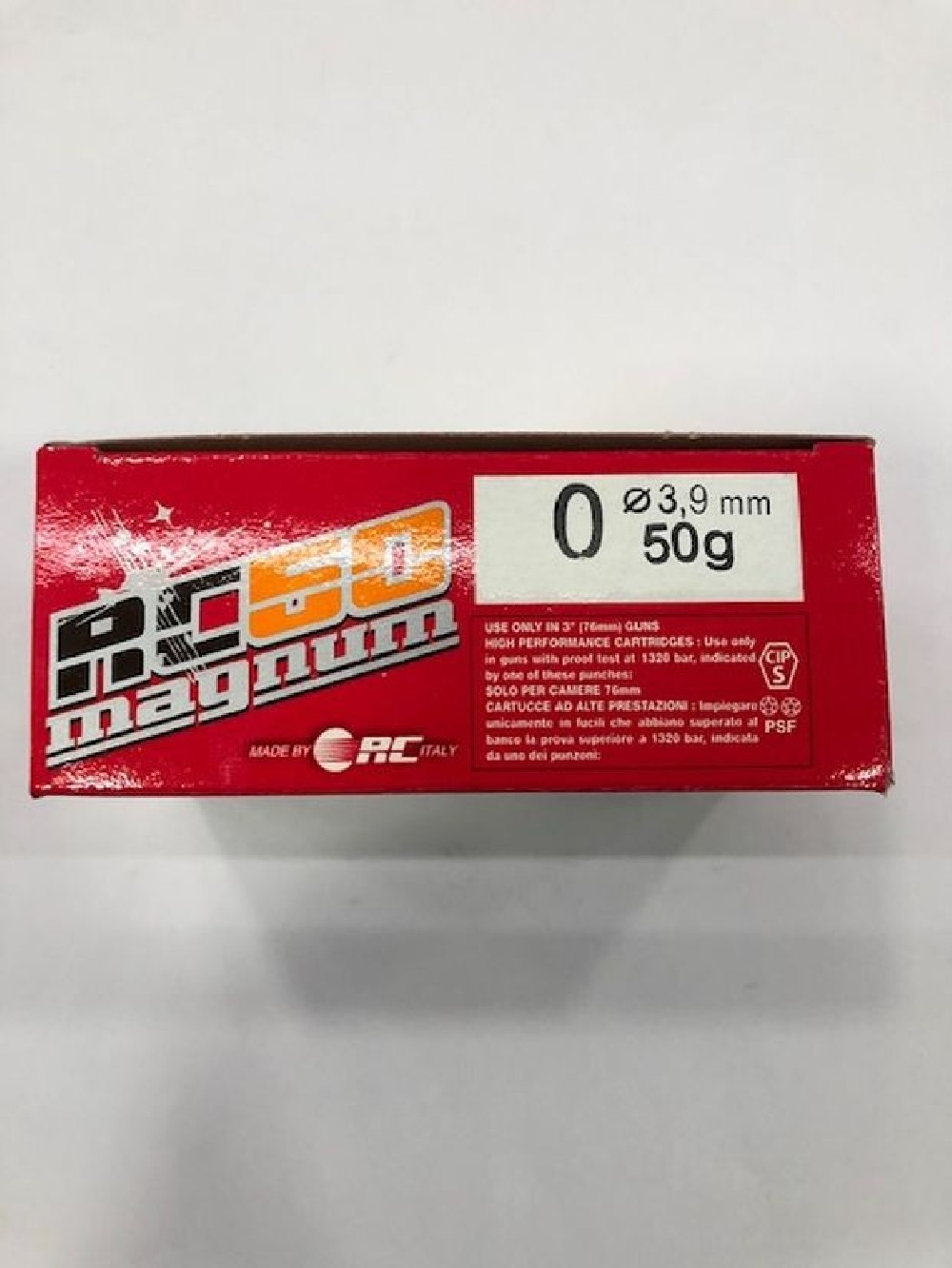 RC12 CARTUCCE MAGNUM RC50 12 PB 0