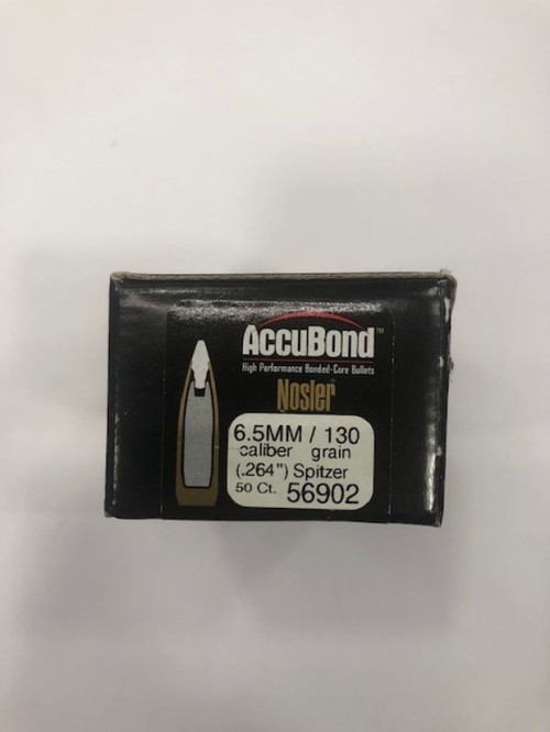 NOSLER ACCUBOND PALLE C 6,5 GR 130