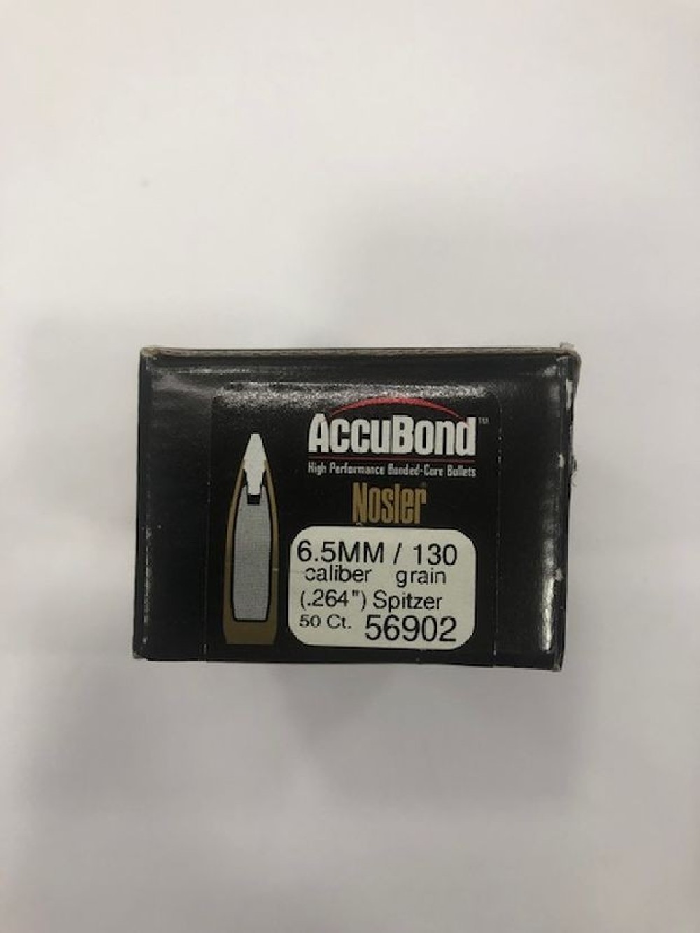 NOSLER ACCUBOND PALLE C 6,5 GR 130
